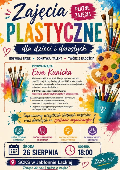 Warsztaty dla dzieci i dorosłych Warsztaty dla dzieci i dorosłych