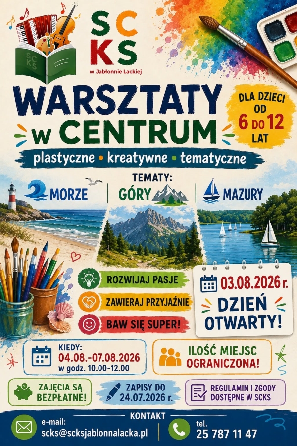 Warsztaty dla dzieci Warsztaty dla dzieci